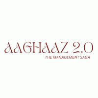 AAGHAAZ 2.O Inter-University Management Fest Poster